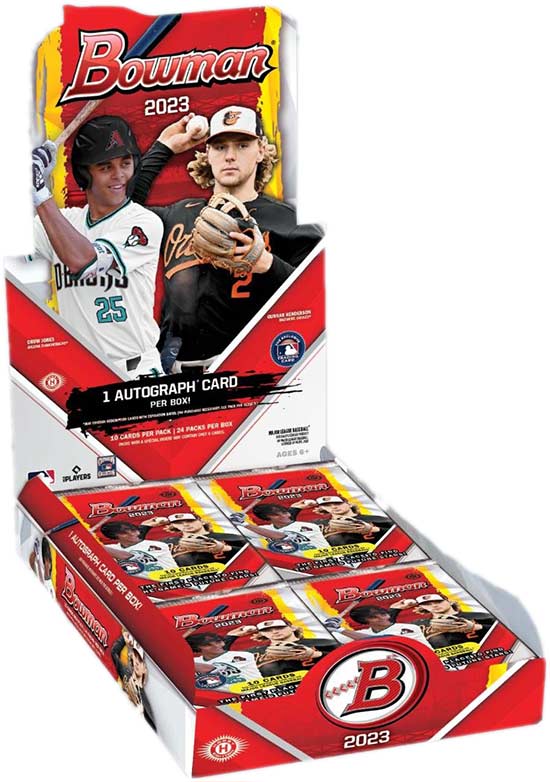 2023 Bowman Baseball Hobby Box CardCollector2