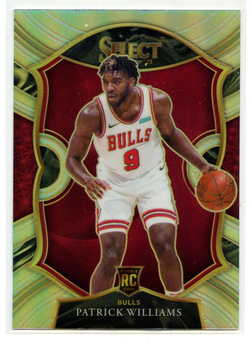 Patrick Williams RC 2020-21 Panini Select Silver Prizm Rookie Chicago Bulls