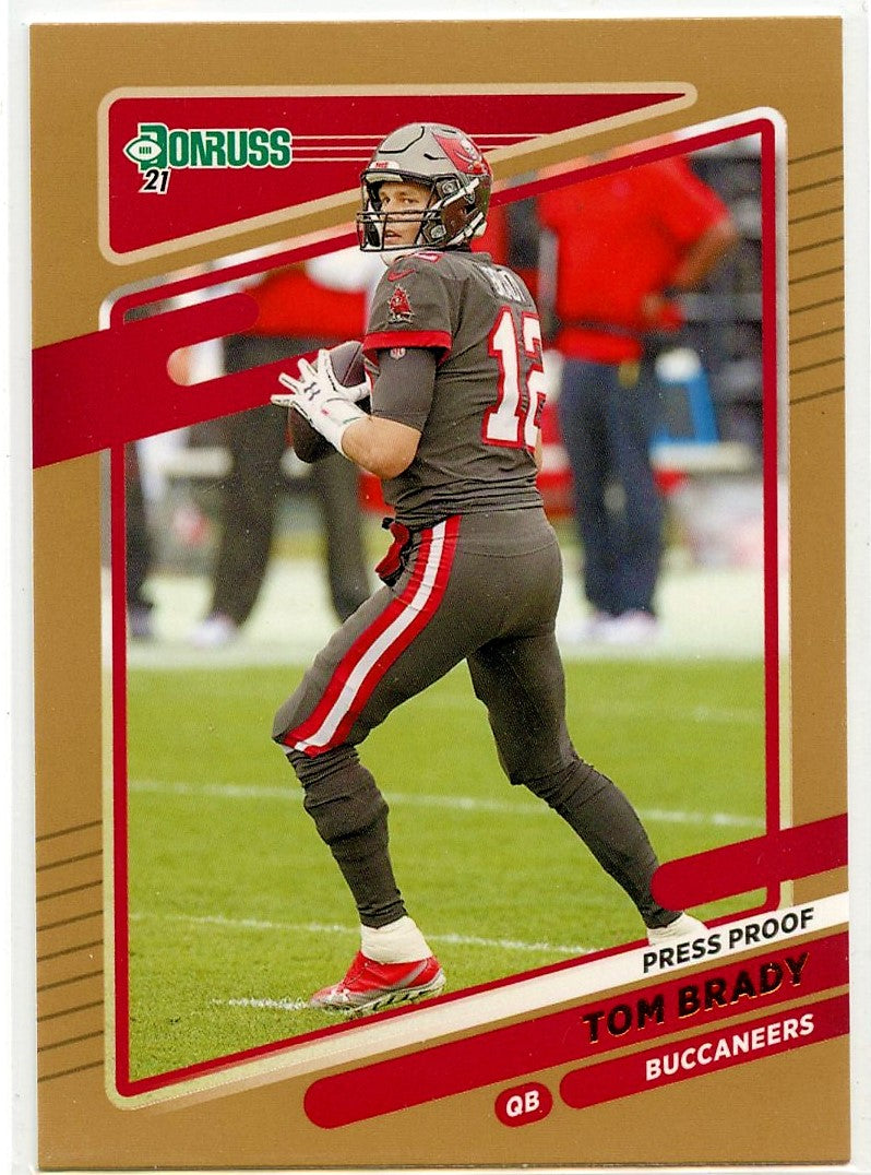 tom brady buccaneers card