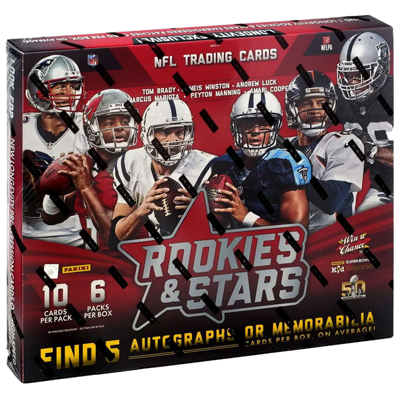 2015 Panini Rookies & Stars Longevity Football Box