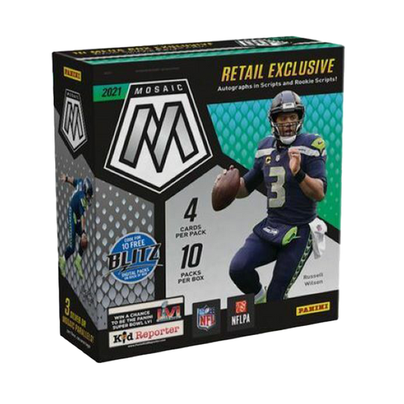 2021 Panini Mosaic Football Mega Box