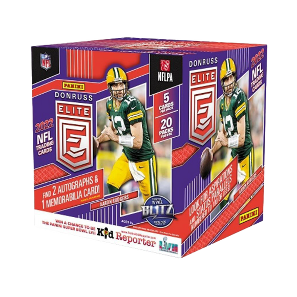 2022 Panini Donruss Elite Football Hobby Box