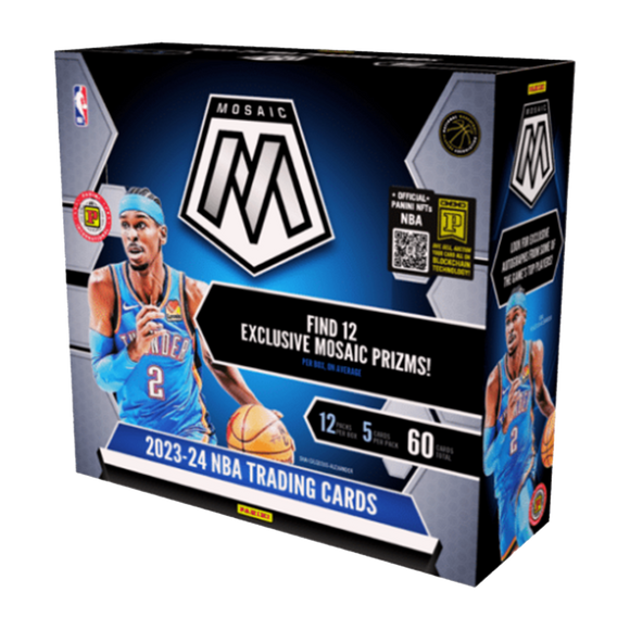 2023-24 Panini Mosaic Basketball International Hobby Box