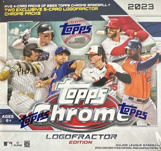 2023 Topps Chrome Logofractor Baseball Box CardCollector2