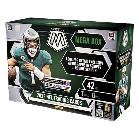 2023 Panini Mosaic Football Mega Box