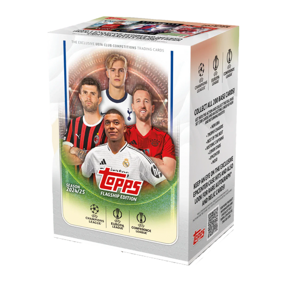 2024-25 Topps UEFA Club Competitions Soccer Blaster Box