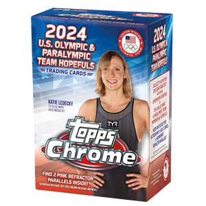 2024 Topps Chrome U.S. Olympic & Paralympic Hopefuls Blaster Box