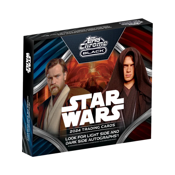 2024 Topps Star Wars Chrome Black Hobby Box **PRESALE