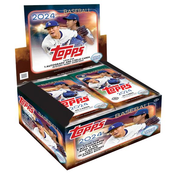 2024 Topps Update Series Baseball Jumbo Hobby Box