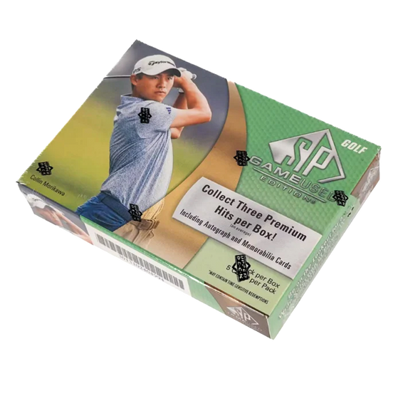 2024 Upper Deck SP Game Used Golf Hobby Box