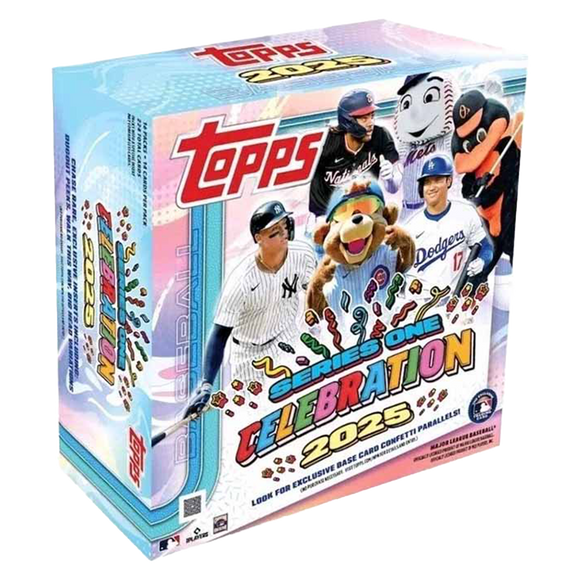 2025 Topps Series 1 Baseball Celebration Mega Box