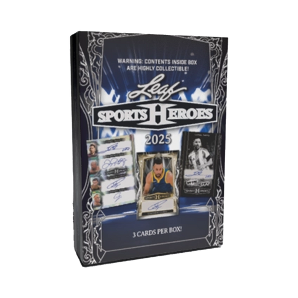 2025 Leaf Metal Sports Heroes Hobby Box