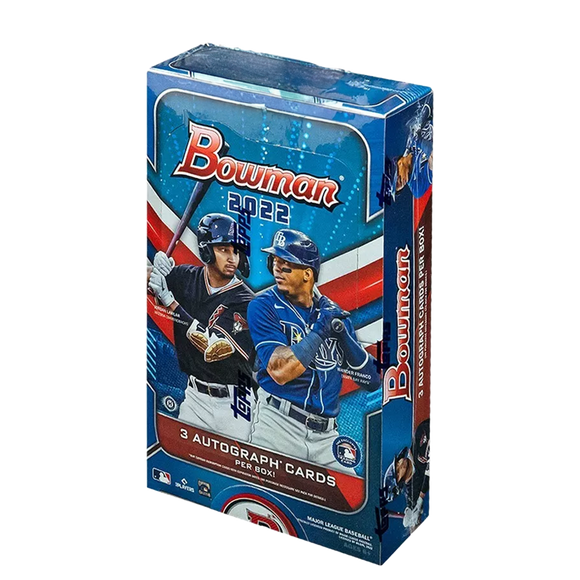 2022 Bowman Baseball Jumbo Hobby Box