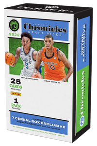 2022-23 Panini Chronicles Draft Picks Basketball Cereal Box