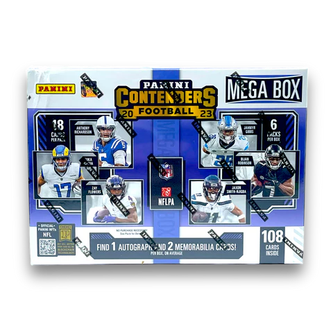 2023 Panini Contenders Football Hobby Mega Box