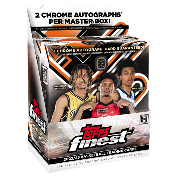 2022-23 Topps Finest Overtime Elite Basketball Hobby Box