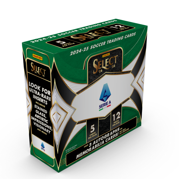 2024-25 Panini Select Serie A Soccer Hobby Box **PRESALE