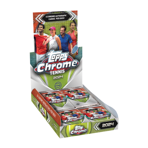 2024 Topps Chrome Tennis Hobby Box