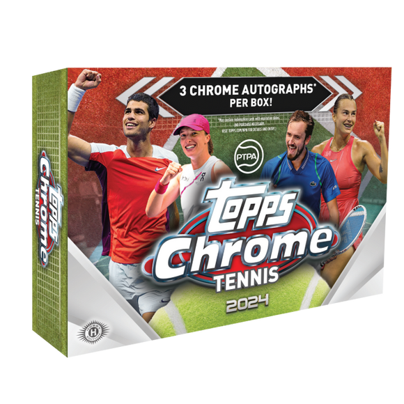 2024 Topps Chrome Tennis Breakers Delight Box CardCollector2