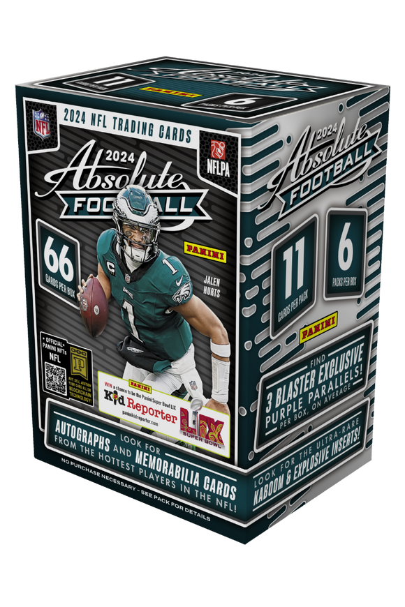 2024 Panini Absolute Football Hobby Blaster Box