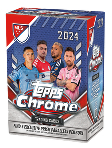 2024 Topps MLS Major League Soccer Chrome Blaster Box