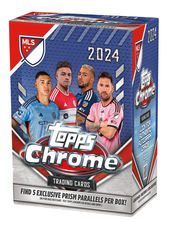 2024 Topps MLS Major League Soccer Chrome Blaster Box