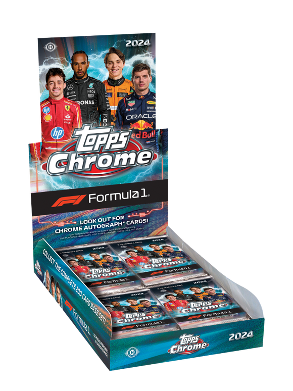 2024 Topps Chrome F1 Formula 1 Hobby Box **PRESALE