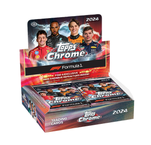 2024 Topps Chrome F1 Formula 1 Racing Qualifying Lap Box **PRESALE