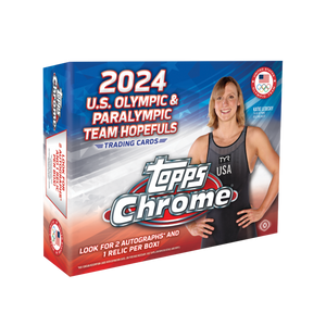 2024 Topps Chrome U.S. Olympic & Paralympic Hopefuls Hobby Box