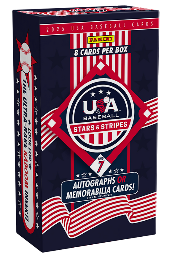 2025 Panini USA Stars & Stripes Baseball Hobby Box **PRESALE
