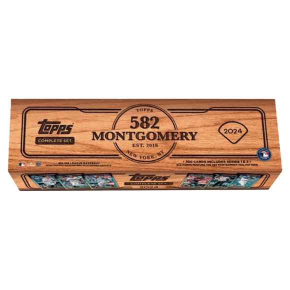 2024 Topps Baseball 582 Montgomery Club Complete Factory Set