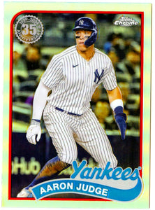 Aaron Judge 2024 Topps Chrome '89 Throwback