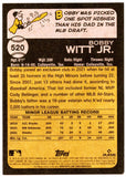 Bobby Witt Jr RC 2022 Topps Heritage Rookie Card #520