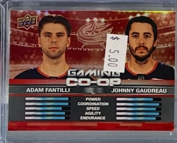 Johnny Gaudreau 4 Card Lot