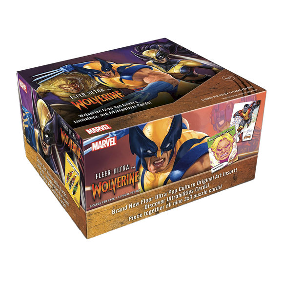 2024 Upper Deck Marvel Fleer Ultra Wolverine Hobby Box