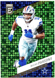 Micah Parsons 2023 Panini Donruss Elite Green #74