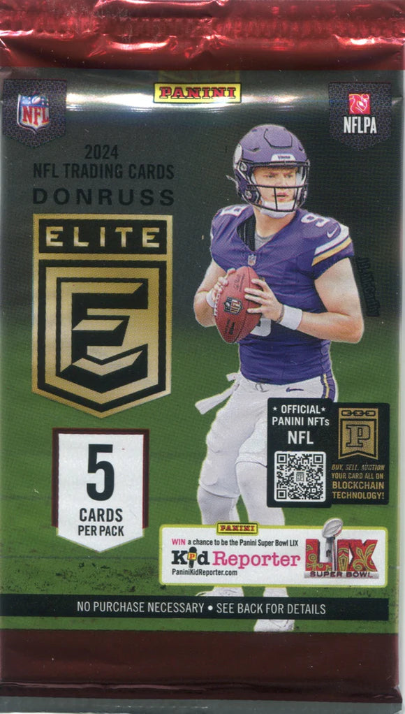 2024 Panini Donruss Elite Football Hobby Pack