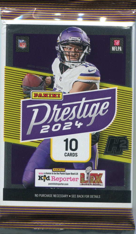 2024 Panini Prestige Football H2 Hybrid Pack