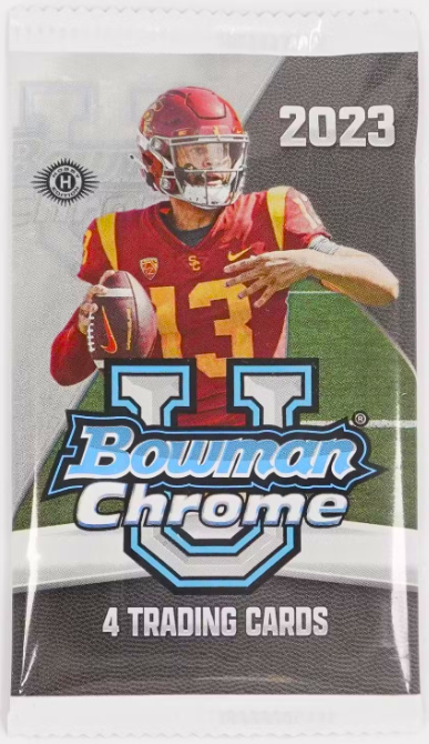 2023 Bowman Chrome University Football Hobby Pack – CardCollector2