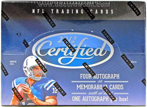 2012 Panini Certified Football Hobby Box