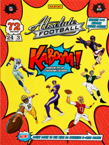 2024 Panini Absolute Football Kaboom! Countdown Calendar