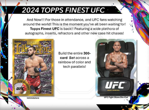 2024 Topps Finest UFC Blaster Box **PRESALE