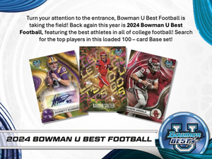 2024 Bowman University Best Football Breakers Delight Box **PRESALE