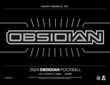 2024 Panini Obsidian Football Hobby Box **PRESALE