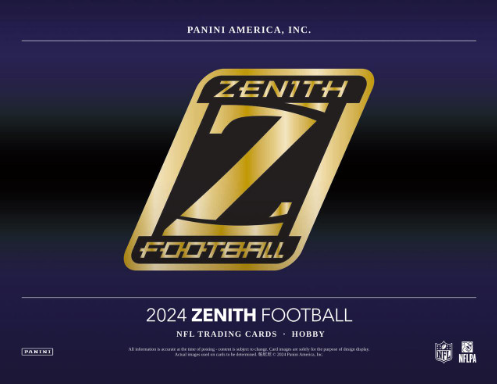 2024 Panini Zenith Football Hobby Box **PRESALE