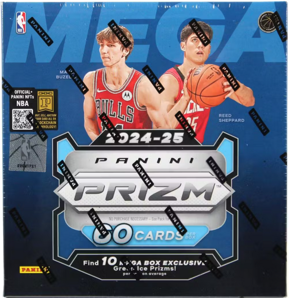 2024-25 Panini Prizm Basketball Hobby Mega Box
