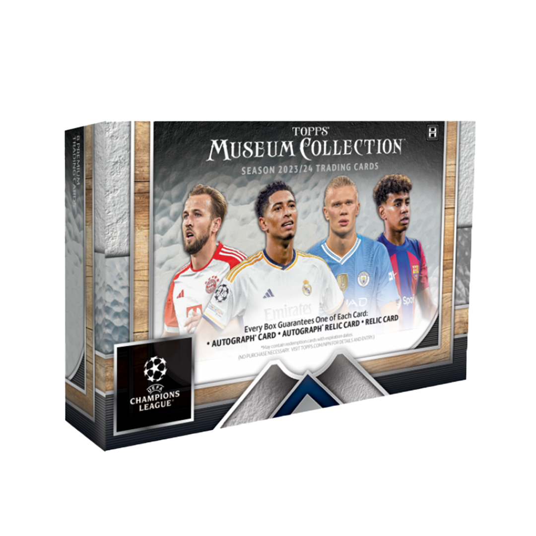 2023-24 Topps UEFA Club Competition Museum Collection Soccer Hobby Box ...