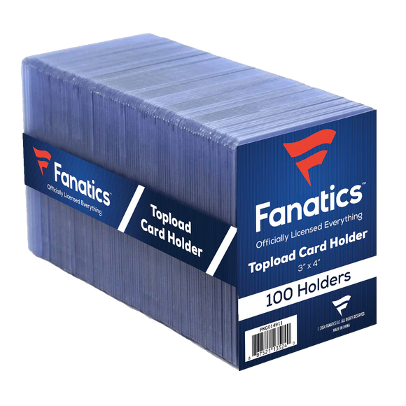 Fanatics 3x4 35pt. Toploaders 100-Count Pack