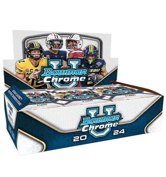 2024 Bowman University Chrome Football Jumbo Box **PRESALE