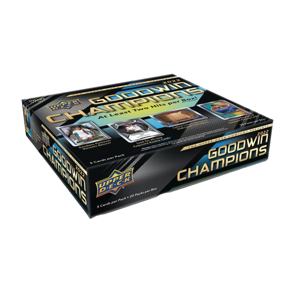 2022 Upper Deck Goodwin Champions Hobby Box